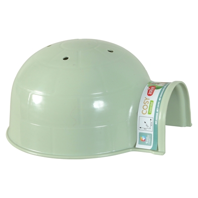 ZOLUX Iglo voor knaagdieren Plastic S 19×16,5×9 cm – Groen