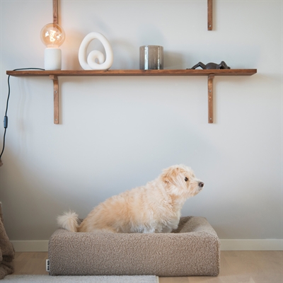 BIA hondenmandhoes Premium Teddy 60×50×12,5 cm – beige