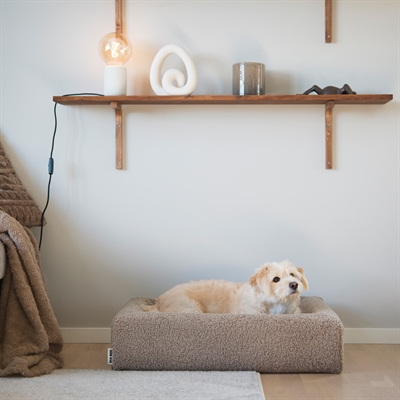 BIA Bedhoes Premium Zacht teddy, machinewasbaar 40°C - Beige - 100x80x15 cm