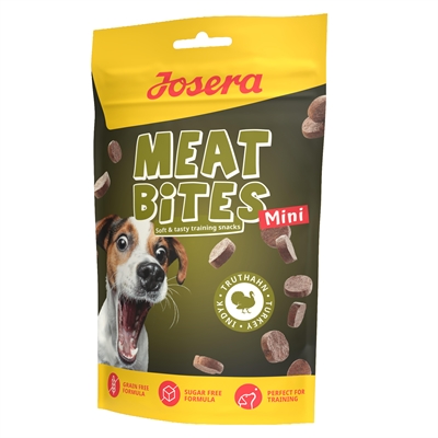 JOSERA hondensnack Meat Bites Mini Turkey 70 g – graanvrij