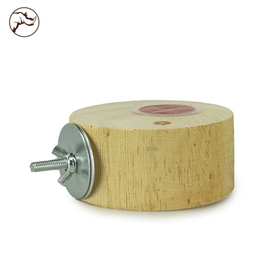 BACK ZOO NATURE Fruitcup-Halter Basic mit 5-cm-Schraube – Holz