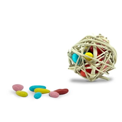 BACK ZOO NATURE foerageerspeelgoed Treat Balls 4 cm – 6 st