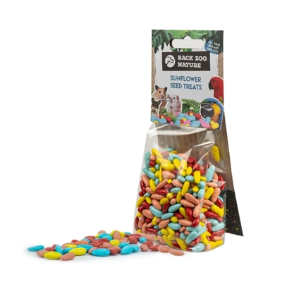 BACK ZOO NATURE vogelsnack Papegaaien zonnebloempitten 100 g