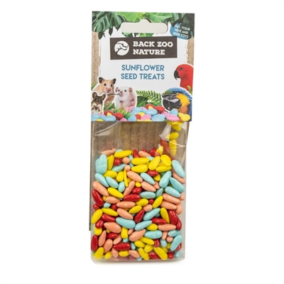 BACK ZOO NATURE vogelsnack Papegaaien zonnebloempitten 100 g