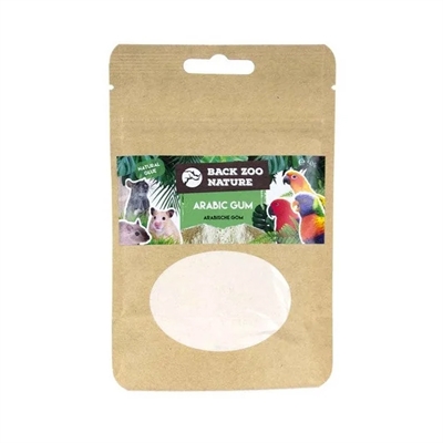 BACK ZOO NATURE Arabische gom 50 g – bindmiddel foerageeractiviteiten
