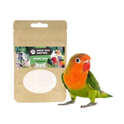 BACK ZOO NATURE Arabische gom 50 g – bindmiddel foerageeractiviteiten