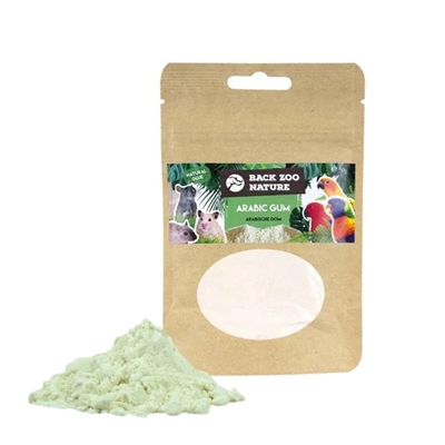 BACK ZOO NATURE Arabische gom 50 g – bindmiddel foerageeractiviteiten