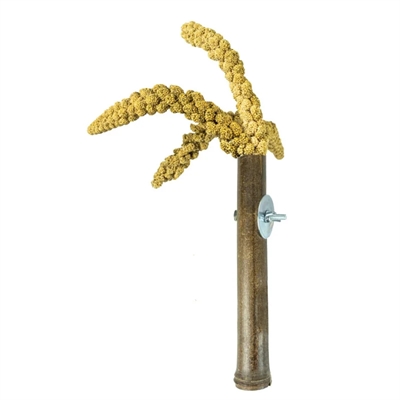 BACK ZOO NATURE grashouder 20×3 cm – bamboe voor vogelkooi