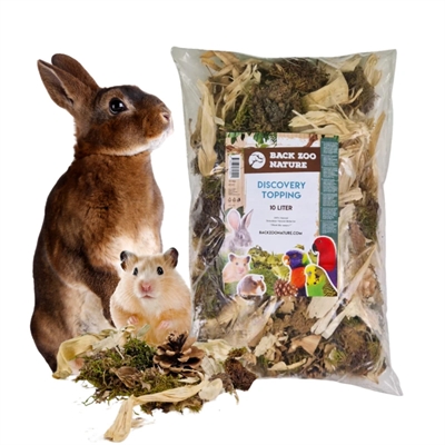 BACK ZOO NATURE bodembedekking Discovery Topping 10 l – natuurlijk