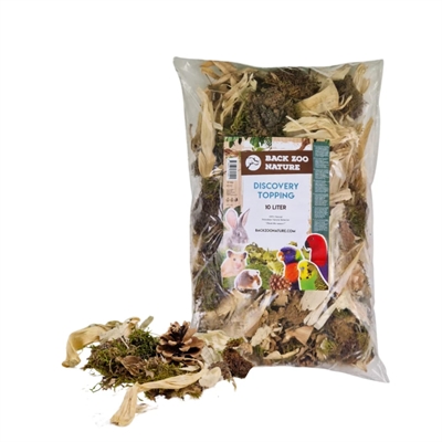 BACK ZOO NATURE bodembedekking Discovery Topping 10 l – natuurlijk