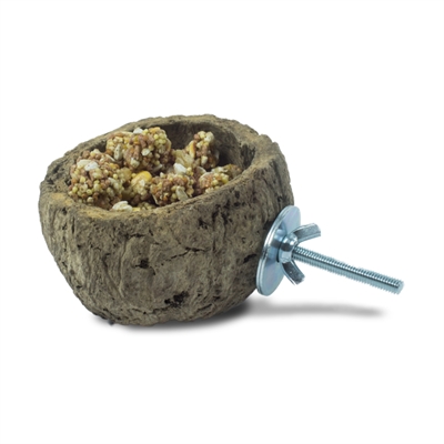 BACK ZOO NATURE papegaai voerbak Discovery Bowl 10 cm