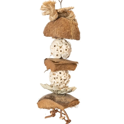 BACK ZOO NATURE vogelspeeltje Coco Shred Sola kokos 30×8×8 cm