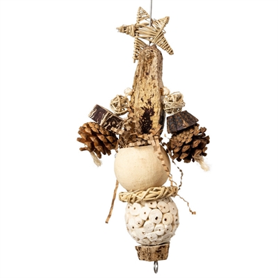 BACK ZOO NATURE vogelspeeltje Forest Star 36×12×8 cm