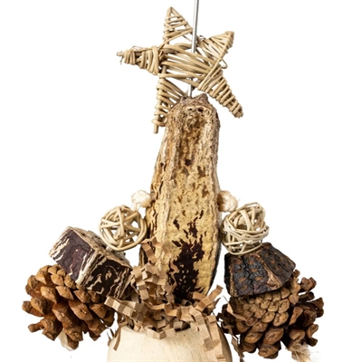 BACK ZOO NATURE vogelspeeltje Forest Star 36×12×8 cm