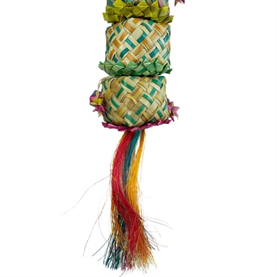 BACK ZOO NATURE vogelspeeltje Flower Tower 45×7×7 cm – handgemaakt