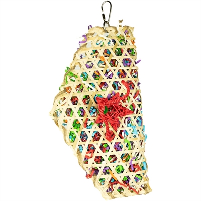 BACK ZOO NATURE foerageerspeeltje Taco Waco 27×15 cm voor papegaaien