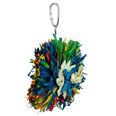 BACK ZOO NATURE vogelspeeltje Rainbow Star ca. 15 cm – kleurrijk