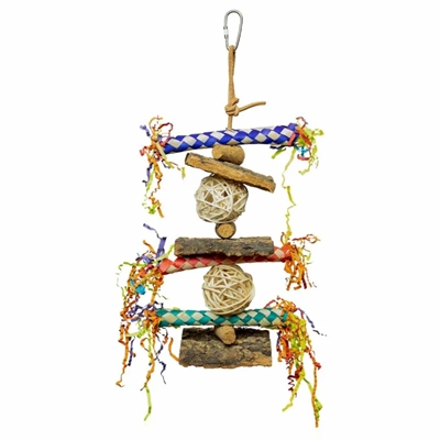 BACK ZOO NATURE vogelspeeltje Corky Finger Traps 35×18×8 cm – kurk