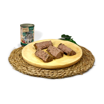 NATURAL GREATNESS honden natvoer Lam & Papaya 400 g – graanvrij