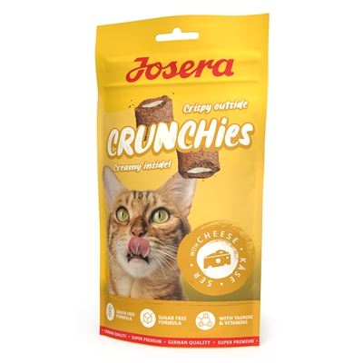 JOSERA kattensnack Crunchies Cheese 60 g – graanvrij, taurine