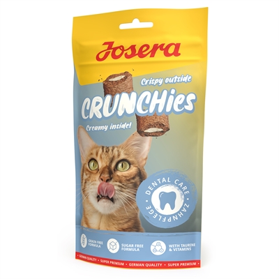 JOSERA kattensnack Crunchies Dental 60 g – graanvrij, tandverzorging