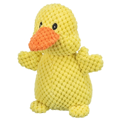 TRIXIE hondenspeeltje Kuiken met pieper pluche 21 cm – geel
