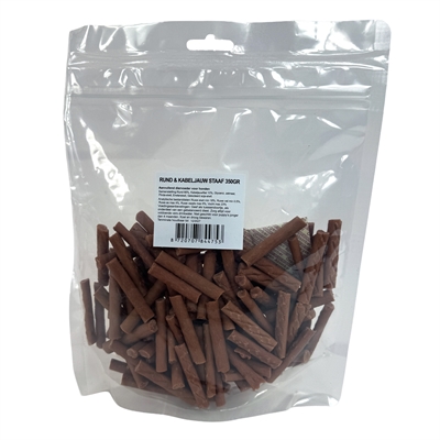 I AM Hondensnack Mini Sticks Rund & Kabeljauw zachte, kleine beloningssticks - 350 g