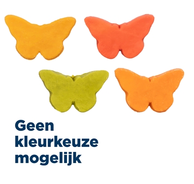TRIXIE Hondensnack Vlinder met kippenborst – 78% kip | Glutenvrij - Assorti - 35 g