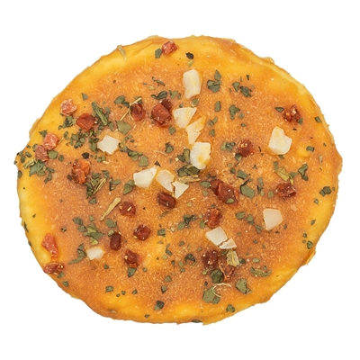 TRIXIE Kauwsnack Denta Fun Pizza met kippenborst - gebitsreinigend, glutenvrij - 8x8 cm, 38 g