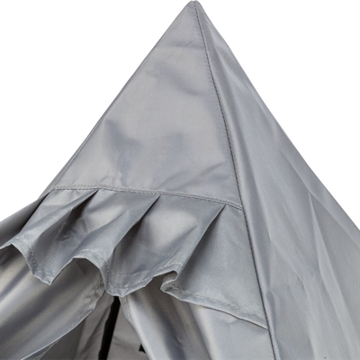 TRIXIE Kattenmand Tipi Samoa Omkeerbaar kussen (zomer/winter) - Grijs - 55x55x50 cm