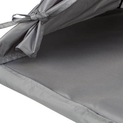 TRIXIE Kattenmand Tipi Samoa Omkeerbaar kussen (zomer/winter) - Grijs - 55x55x50 cm