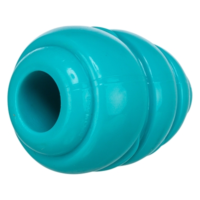 TRIXIE Hondenspeeltje Jumper Kegel Supersterk TPR - Petrol - 7,5x5 cm