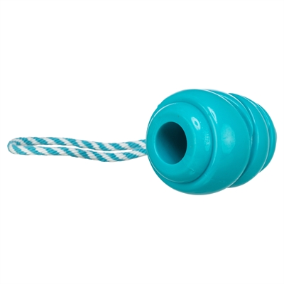 TRIXIE Hondenspeelgoed Jumper Kegel Super Strong TPR - Petrol - 36,5x8x8 cm
