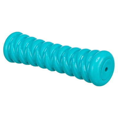 TRIXIE Hondenspeelstaaf Super Strong TPR - Geribbeld voor extra grip, geschikt voor apporteren - Petrol - 14x4x4 cm