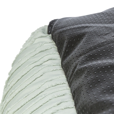 TRIXIE Hondenmand Marley Wave Hoekig Afneembare wasbare hoes - Saliegroen - 100x70x20 cm