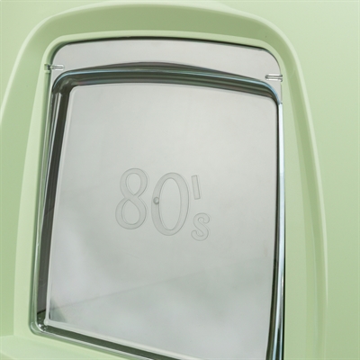 TRIXIE Kattenbak Easydraw Uitschuifbare lade - Actief koolstoffilter - Grijsgroen - 46x57x48 cm