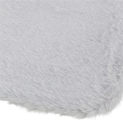 TRIXIE Kattenhangmat voor raam - Zuignappen tot 12 kg | Omkeerbare pluche/mesh - Wit/Grijs - 58x34 cm