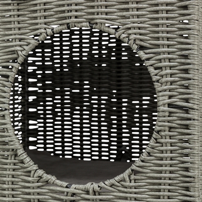 TRIXIE Kattenmand Amalia 2-verdiepingen, omkeerbare kussens, inklapbaar - Grijs - 37x35x57 cm