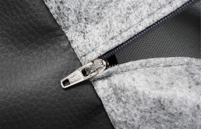 BIA Hundekorbbezug BIA-6 Schwarz 100×80 cm – Kunstleder