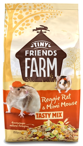 SUPREME Rattenvoer SUPREME REGGIE RAT 850 GR – Vegetarische mix