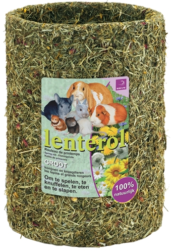 ESVE LENTEROL LARGE 30 CM – Natuurlijke Speelrol voor Knaagdieren