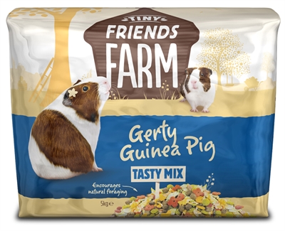 SUPREME Caviavoeding GERTY GUINEA PIG TASTY MIX 5 KG – Compleet met Vitamine C