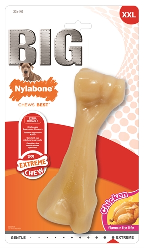 <span id="brand" data="nylabone"/> Power Chew Kauwspeelgoed Kip Voor Harde Bijters >23 kg