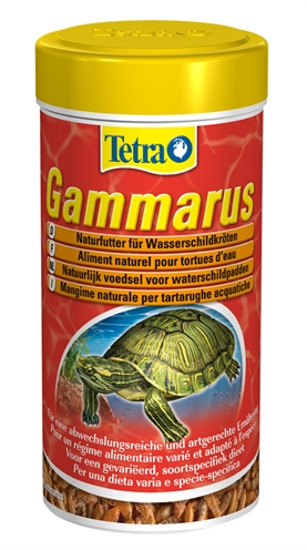 TETRA Schildpadvoer GAMMARUS 100% zongedroogde Gammarus - rijk aan natuurlijke mineralen & hygiënisch verpakt - 1 L