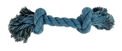 HAPPY PET Flostouw voor hond Flossin Fun 2 Knoop Extra groot & tandverzorgend - Assorti - Super 50x13x13 cm