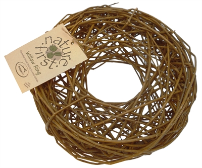 HAPPY PET Wilgen Ring LARGE 24×24×24 cm – Knaagdierspeelgoed