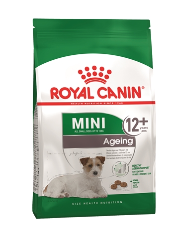 ROYAL CANIN Hondenvoer Mini Ageing 12+ - EPA/DHA & gepatenteerd antioxidantcomplex - voor kleine honden (tot 10 kg) - 1,5 kg
