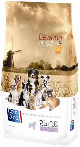CaroCroc hondenvoer Small Breed 3 kg – 25% eiwit, 16% vet