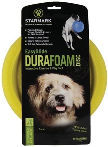 STARMARK Frisbee Easy Glide DuraFoam - Zacht & extreem duurzaam, drijvend - Assorti - Ø23 cm