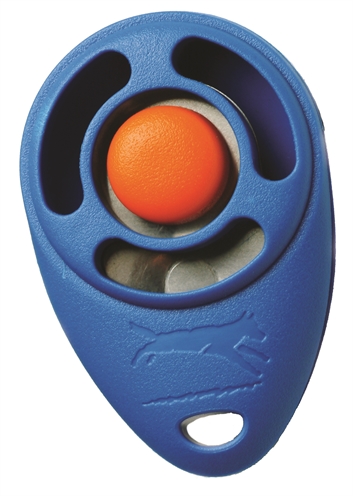 STARMARK Clicker voor Training 6×4 cm – Blauw/Rood